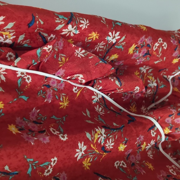 Free People Covent Garden Floral Wrap Dress NWT - Picture 6 of 9